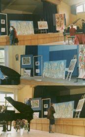 Werkschau anlässlich des Jubiläumsgeburtstags von Genadii Kaganovic, Festsaal der Waldorfschule i.jpg