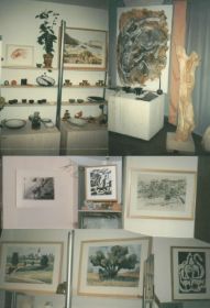Werkschau in der Galerie Haggenmüller, Schlossermauer, Augsburg, Frühjahr 1997.jpg